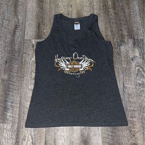 Harley-Davidson Gray Tank Top Size‎ 1X